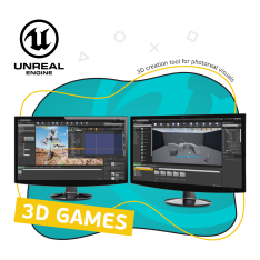 Unreal Engine 4. Игровой движок - КИБЕРшкола программирования для детей, компьютерные курсы для школьников, начинающих и подростков - KIBERone г. Брест