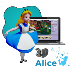 Alice 3d - КИБЕРшкола программирования для детей, компьютерные курсы для школьников, начинающих и подростков - KIBERone г. Брест