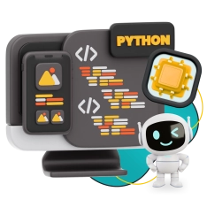 Мой первый сайт с мозгами: Python + AI - КИБЕРшкола программирования для детей, компьютерные курсы для школьников, начинающих и подростков - KIBERone г. Брест