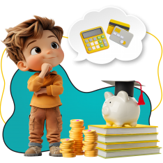 Финансовый интеллект вместе KIBERone - КИБЕРшкола программирования для детей, компьютерные курсы для школьников, начинающих и подростков - KIBERone г. Брест