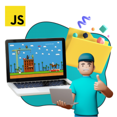 Программирование на JavaScript. Учимся создавать игры! - КИБЕРшкола программирования для детей, компьютерные курсы для школьников, начинающих и подростков - KIBERone г. Брест